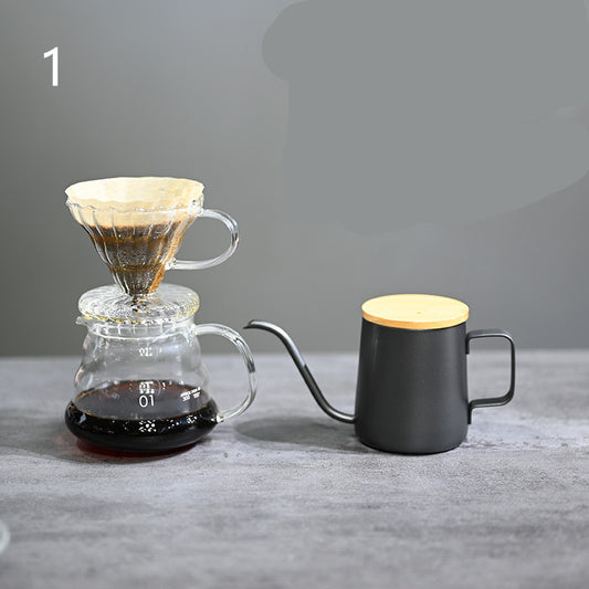 Cafetera Manual Premium - Juego Completo