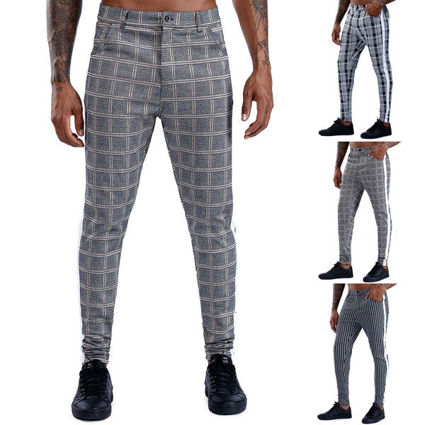 Pantalones de Cuadros Talla Pequeña