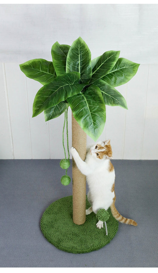 Rascador Doble con Bolas Colgantes para Gatos - Tabla de Sisal - Image 8
