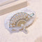 Broche de Cabello Perla y Cristales - Diseño Elegante