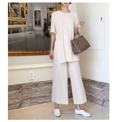 Conjunto de Dos Piezas con Pantalón Ancho Casual - Image 7