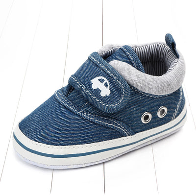 Zapatos para bebé niño con cierre de velcro antideslizantes - Image 4