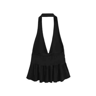 Top Halter Elegante con Detalles Laminados - Image 12
