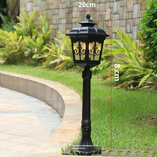 Lámpara Solar LED para Jardín Resistente al Agua y Óxido - Image 2