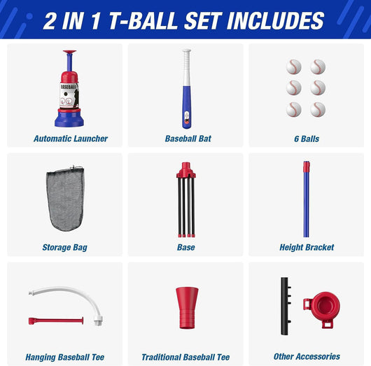 Máquina de Béisbol Automática Ajustable para Niños - Image 9
