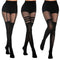 Medias de Red Caladas Talla Grande Estilo Halloween Europeo y Americano
