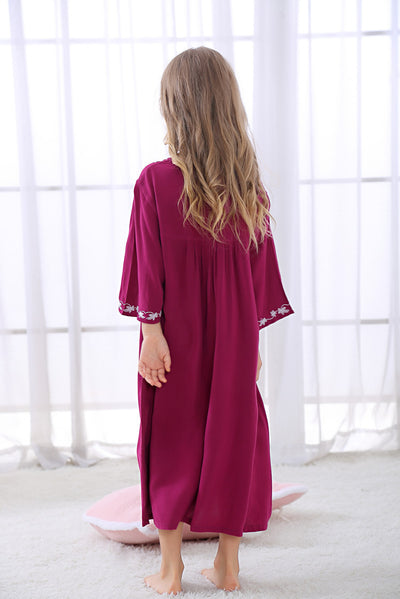 Vestido de Algodón Suave con Bordado Computarizado - Image 4