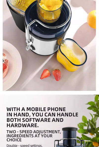 Extractor de Jugo de Alta Capacidad Multifunción con Prensado en Frío - Image 11