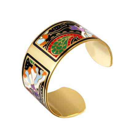 Pulsera de Esmalte Elegante