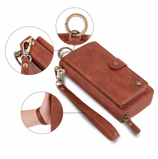 Funda Cartera Multifunción con Cremallera para Celular y Auto - Image 9