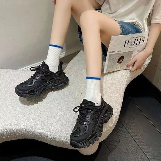 Zapatillas Deportivas Elevadoras para Mujer con Suela Gruesa - Juego Completo - Image 6