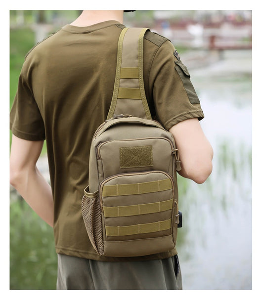 Bolsa Táctica Crossbody Camuflaje para Hombre - Gran Capacidad Multifuncional - Image 45