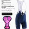 Azul marino Suspender Shorts