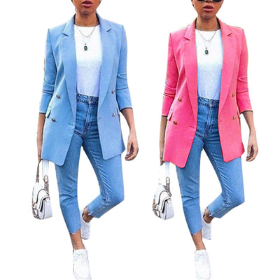 Saco Blazer con Solapa de Pico - Image 2
