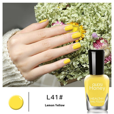 Esmalte de Uñas Amarillo Limón Despegable sin Horno - Image 4