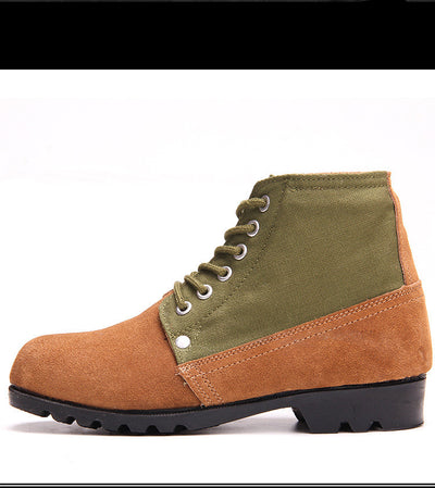 Zapatos de Seguridad Vintage para Trabajo - Protección Total del Dedo Gordo - Image 2