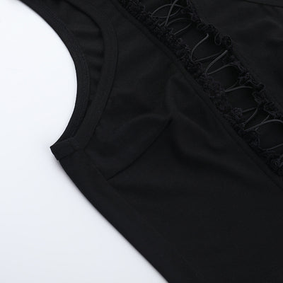 Top Cropped sin Mangas Elegante - Image 23