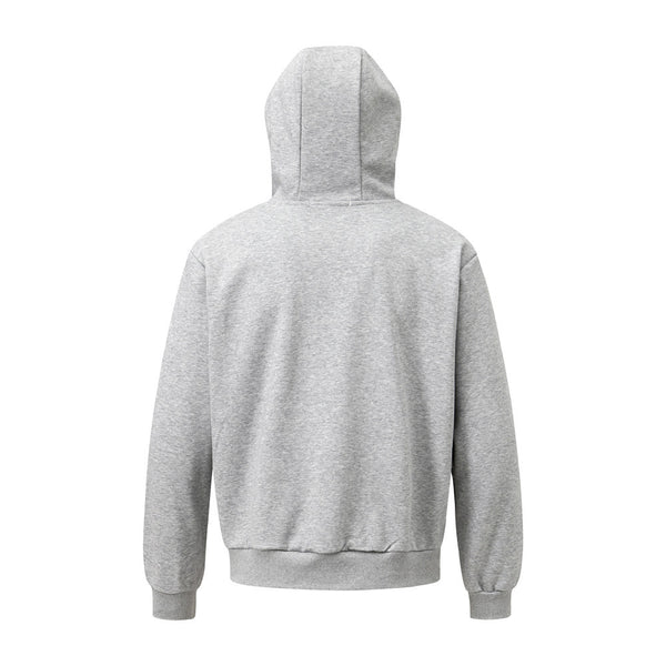 Suéter Hoodie Oversized para Hombre con Bolsillos de Diseño Dimensional