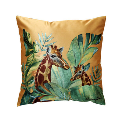 Funda de Cojín con Estampado de Pájaros de Selva Tropical y Hojas Verdes Moderno - Image 15