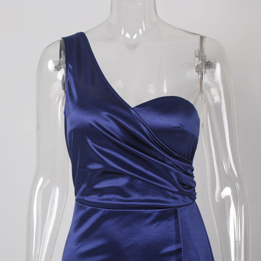 Vestido de Fiesta Asimétrico con Hombro Descubierto - Image 20