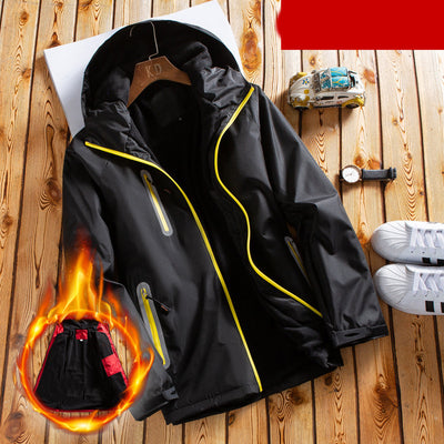 Chaqueta de Invierno Acolchada para Hombre - Abrigador Perfecto para Padres - Image 3