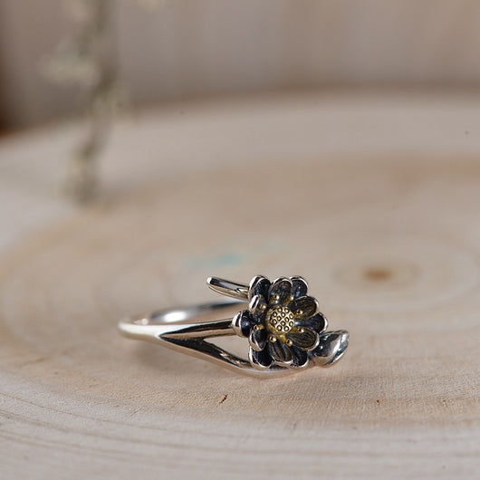 Anillo de Plata Loto - Image 2