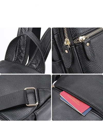 Mochila de Cuero Genuino para Mujer - Piel Premium Suave - Image 11