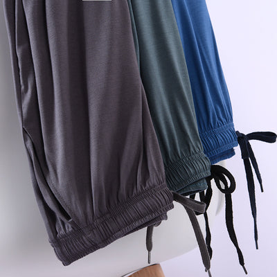 Pantalones de Pijama Modal Ice Silk para Hombre - Comodidad Extrema - Image 3