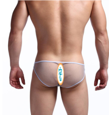 Calzoncillos Tipo Boxer de Malla Transparente Cintura Baja para Hombre - Image 6