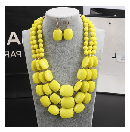 Conjunto de Joyas con Cuentas Africanas - Image 15