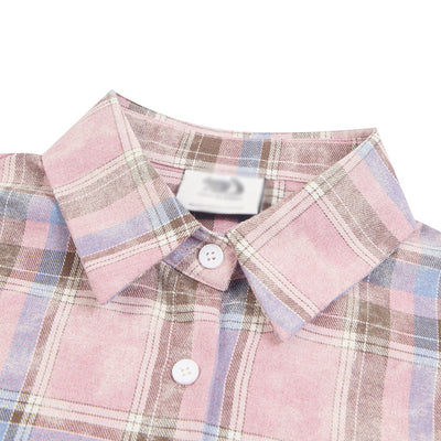Camisa a Cuadros de Manga Larga Unisex - Image 4