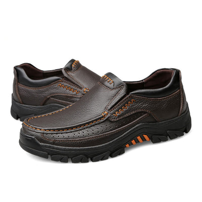 Zapatos Cómodos de Cuero para Hombre Maduro - Image 9