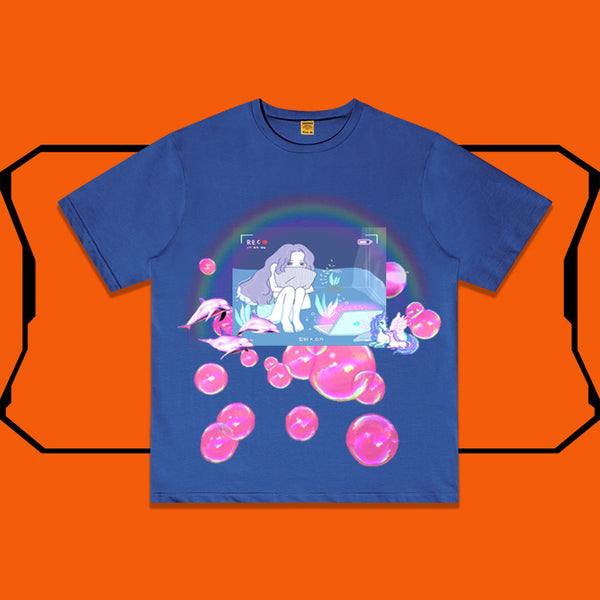 Camiseta Oversize Personalizada de Corte Irregular - Image 12