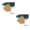 Cowhide Navidad Tree 2 Piezas