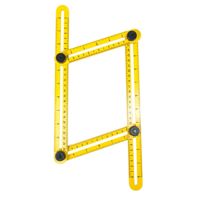 Regla Plegable Multifuncional 4 en 1 con Escala Métrica y Medidor de Ángulos - Image 15