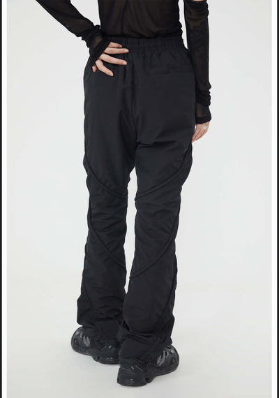 Pantalones Deportivos Sueltos con Pliegues - Estilo Street Casual - Image 18