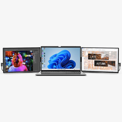 Monitor Portátil Dual 141 Pulgadas - Pantalla Externa para Productividad Móvil - Image 4