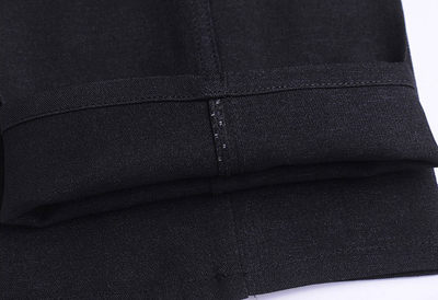 Pantalones casuales sin planchado para hombres de mediana edad - Image 2