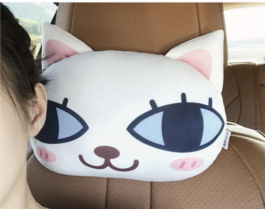 Almohada Reposacabezas para Auto - Diseño Gatos - Image 3