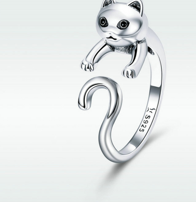 Anillo de Gato Travieso - Diseño Lindo y Ajustable - Image 5