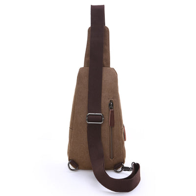 Bolso de Pecho de Lona para Hombro o Cruzado - Image 13