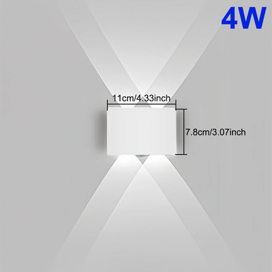 Lámpara de Pared LED Telescópica Blanca Resistente al Agua - Image 7