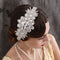 Diadema Elástica con Diamantes de Cristal Brillante