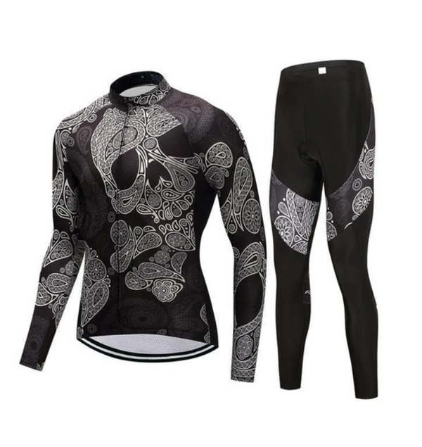 Conjunto de Manga Larga - Calavera
