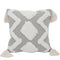 Cojín Decorativo Tufted Canvas con Relleno Acolchado