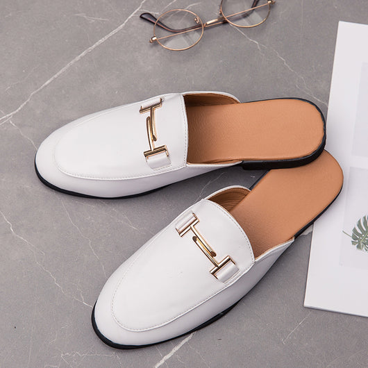 Pantuflas Cerradas Estilo Británico - Sandalias Casuales sin Tacón - Image 8