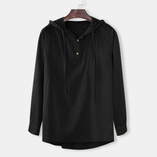 Sudadera con Capucha y Manga Larga en Color Sólido - Image 14