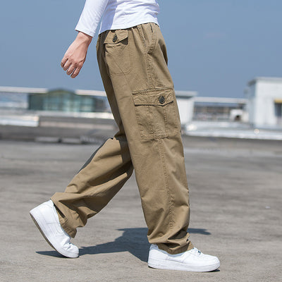 Pantalones Rectos Holgados para Hombre - Colección Primavera - Image 6