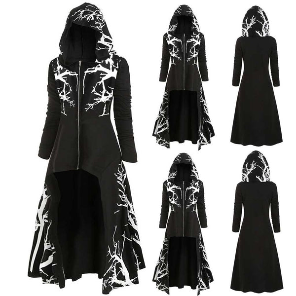 Capa de Halloween con Diseño Estampado e Impresión Irregular