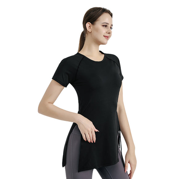 Playera Deportiva Suelta de Secado Rápido para Mujer